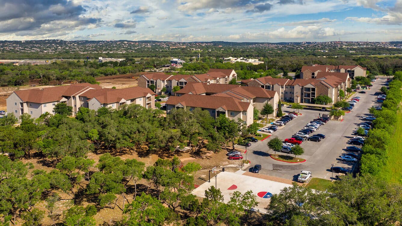 madera-apartments-near-utsa-aerial-property-view